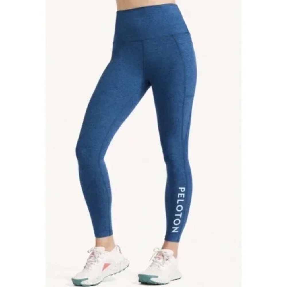 Beyond Yoga x Peloton Blue High-Waisted Leggings